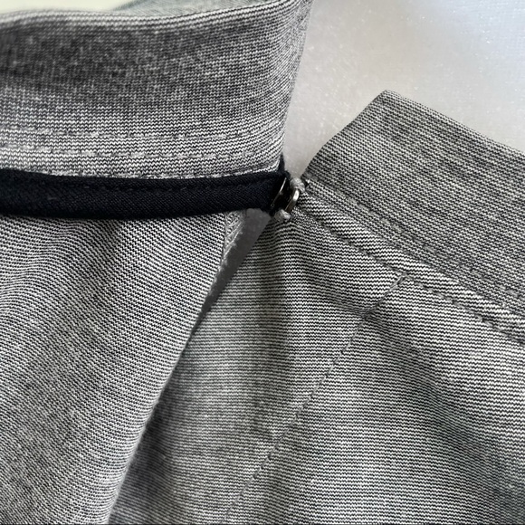 Theory Sonan B Moto Asymmetrical Full Zip-Up Long Sleeve Sweatshirt Size Small - Picture 6 of 16